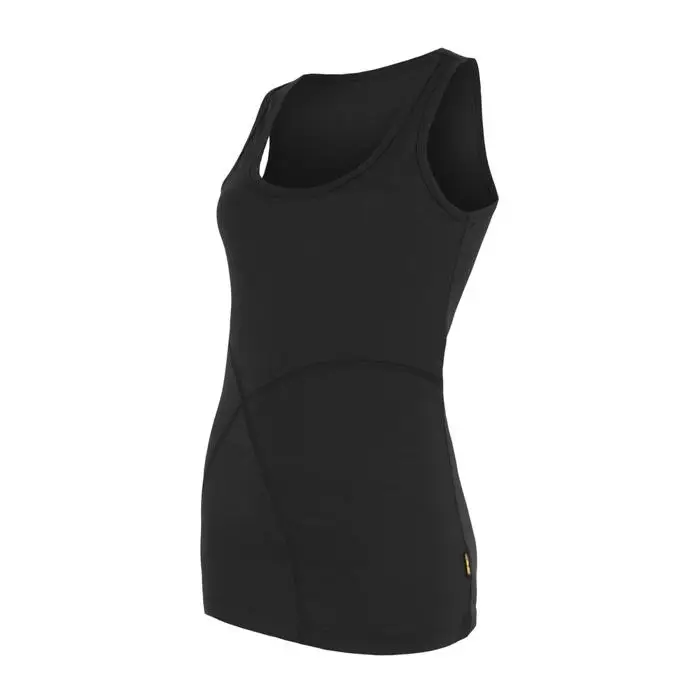 Dámské funkční tílko SENSOR Merino Active černá S Poslední Šance