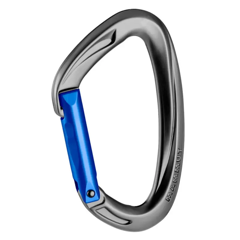Aktuální Karabina Mammut Crag Key Lock Straight Gate silver