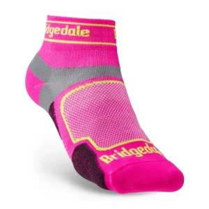 Dámské běžecké ponožky Bridgedale Trail Run UL T2 CS Low pink L (7-8,5 UK) Cenově Výhodný