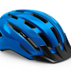 Výprodej Cyklistická helma MET Downtown modrá M/L (58 - 61 cm)