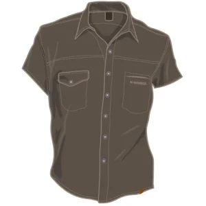 Bezpečná Platba Pánská košile Warmpeace Molino major brown XL
