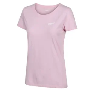 Cenově Výhodný Dámské volnočasové triko INOV-8 Cotton Tee "Forged" W růžová XL