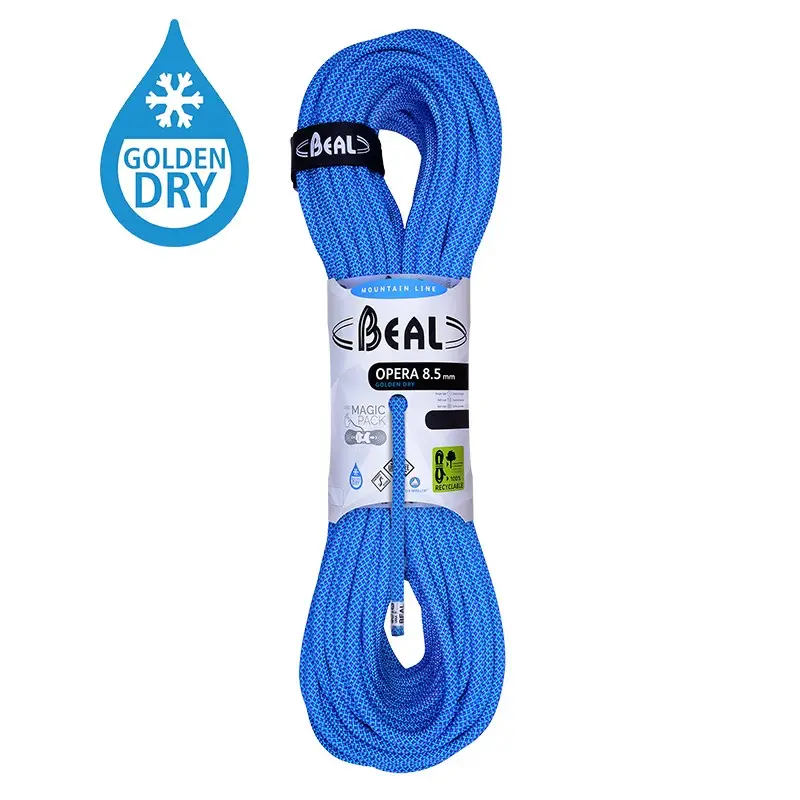 Speciální Cena Lano Beal Opera golden dry 8,5mm Blue