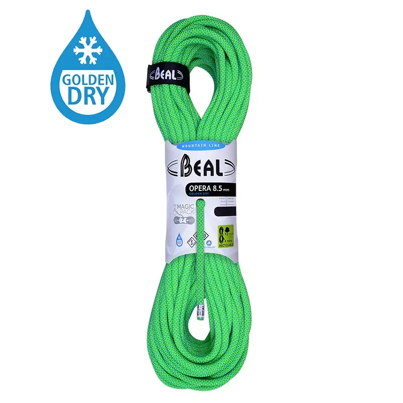 Lano Beal Opera golden dry 8,5mm Green Sezónní Sleva