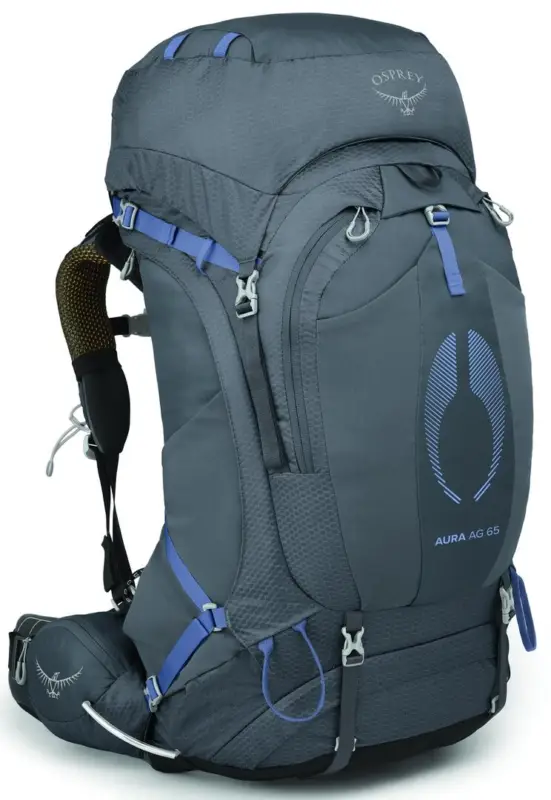 Zlevněný Outdoorový batoh Osprey Aura AG 65L tungsten grey WM/WL