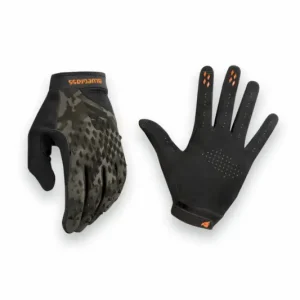 Výhodná Nabídka Cyklistické rukavice Bluegrass Prizma 3D titanium camo XL