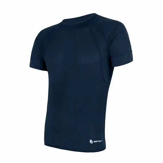 Pánské funkční triko kr. rukáv Sensor Coolmax Air deep blue Cenový Hit