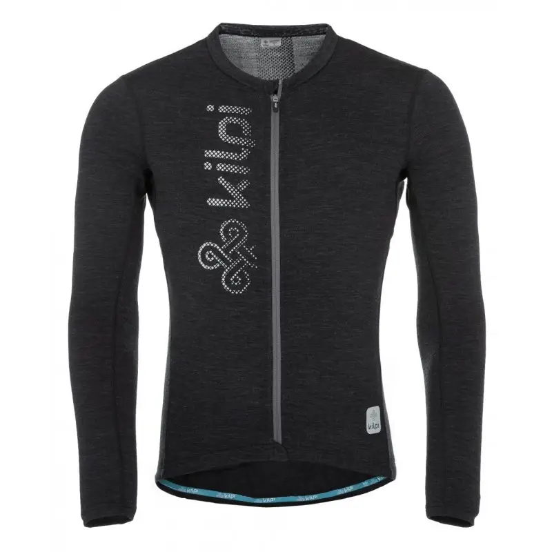 Pánský cyklistický merino dres Kilpi Sonet-M Tmavě šedá XS Akce