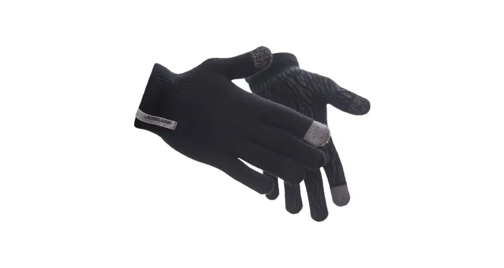 Must-Have Vlněné rukavice Sensor Merino Černá L/XL