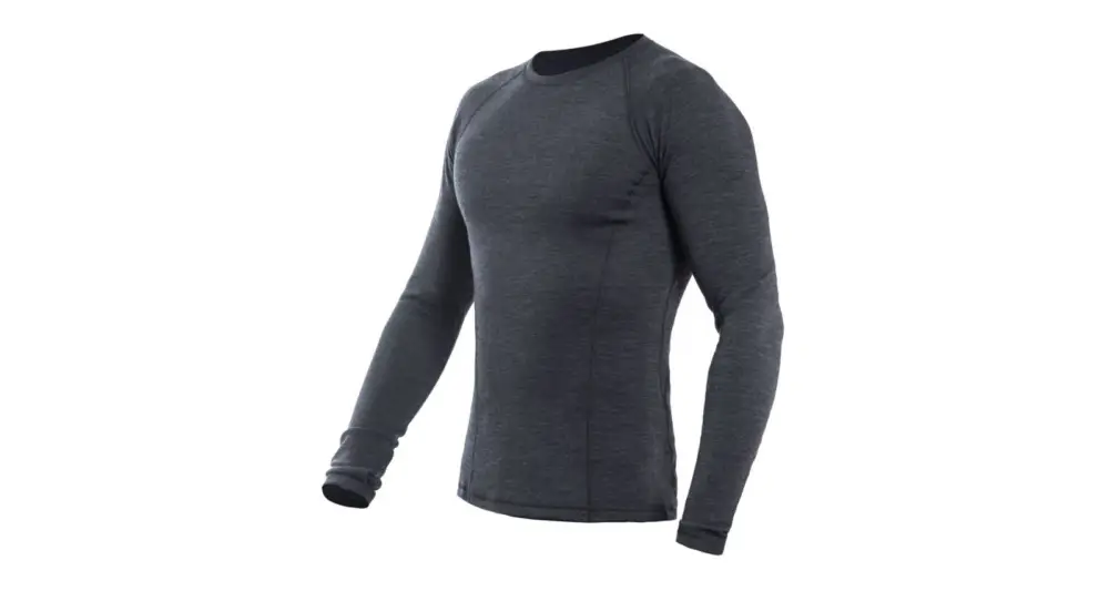 Výprodej Pánské funkční triko s dlouhým rukávem Sensor Merino Bold Černá XL