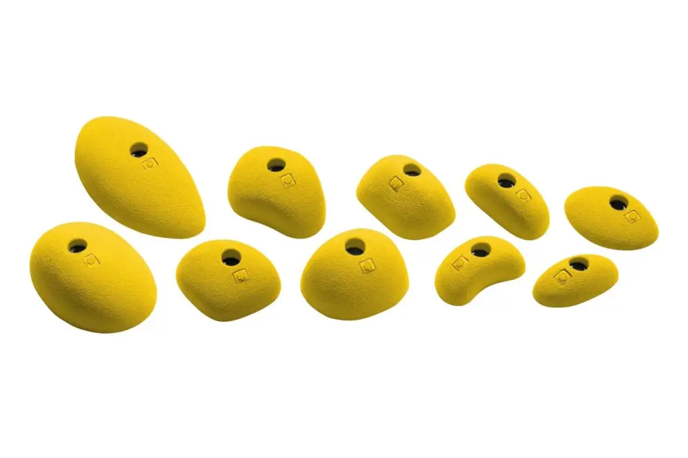 Sada lezeckých chytů Ocún Holds Set 2 Slopers yellow Expresní Doručení