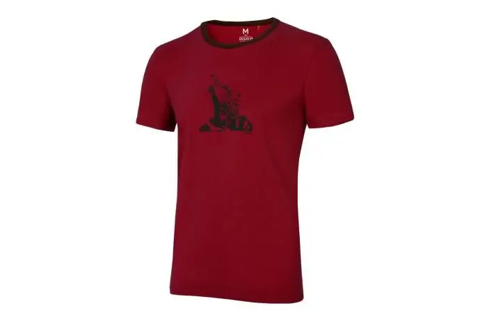 Hit Sezóny Pánské triko Ocún Classic T Organic Men Airwolf Wine Syrah M