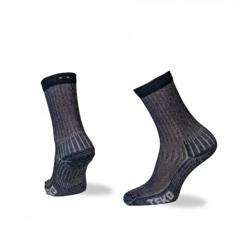 Dokud Zásoby Vydrží Běžecké ponožky Teko ecoHIKE LIGHT Light Half Cushion 2.0 Storm
