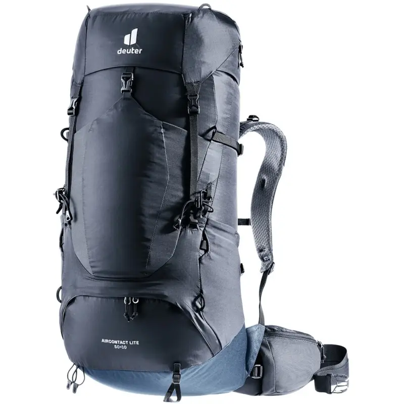 Nejlepší Volba Turistický batoh Deuter Aircontact Lite 50+10L Black/marine
