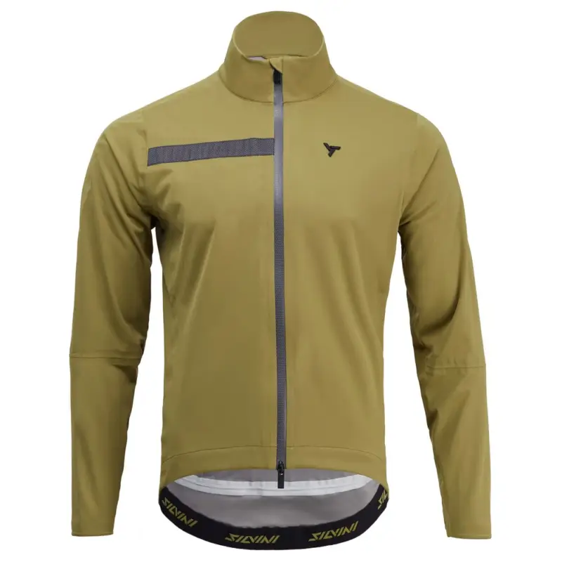 Pánská cyklo bunda Silvini Tempesto olive-black XXL Vysoce Kvalitní