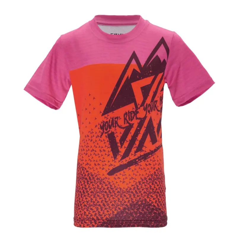 Novinka Dětský dres Silvini Denni CD2283 orange-fuchsia