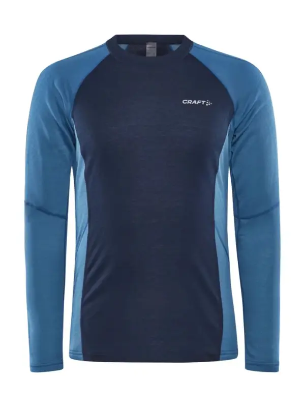 Pánské termotriko Craft CORE Warm Baselayer modrá S Sleva