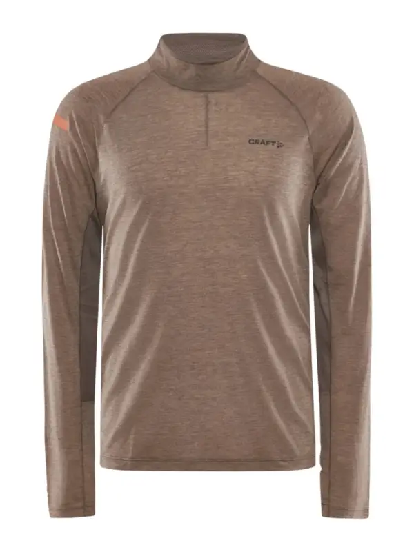 Triko CRAFT ADV SubZ Wool LS 2 hnědá L Autentický