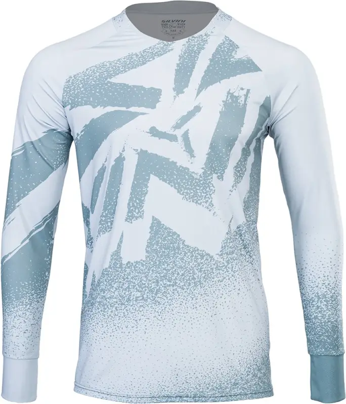 Pánský cyklistický dres Silvini Cortino cloud-charcoal Aktuální