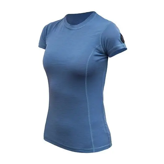 Dámské triko s krátkým rukávem Sensor Merino Air riviera blue Pouze Dnes