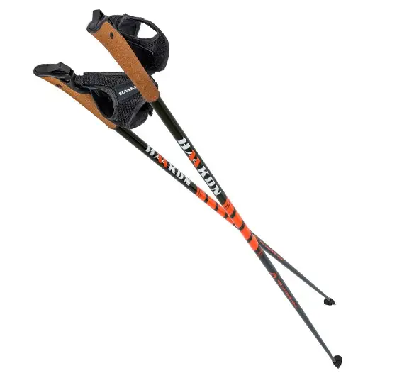 Akce Nordic Walking hole HAAKON Orange 130cm