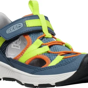 Dětské turistické sandály Keen Motozoa Sandal Children/Youth vintage indigo/scarlet ibis Víkendová Akce