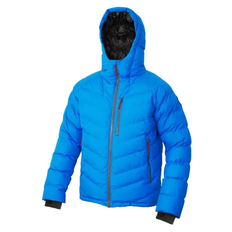 Autentický Unisex péřová bunda Warmpeace Hillpeak blue L
