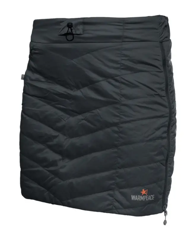 Dámská zateplovací sukně Warmpeace Shee black/black XS Autentický
