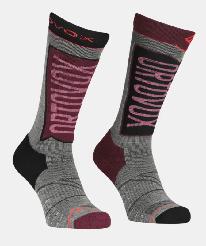 Objednat Nyní Dámské lyžařské ponožky Ortovox Free Ride Long Socks mountain rose 39-41