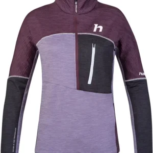Objednat Nyní Dámská mikina Hanna Meda HZ prune purple/lavender gray mel