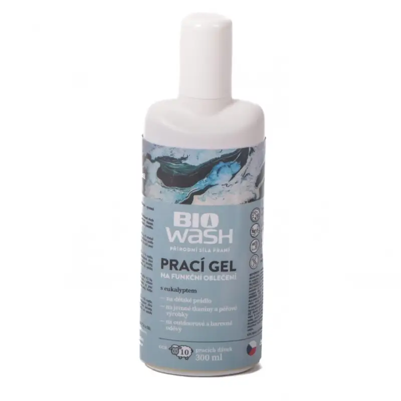 Prací gel BioWash Sport Bio eukalyptus 300ml Horká Nabídka