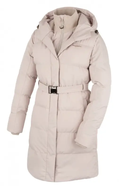 Dámský hardshellový kabát Husky Nerine L beige L Super Cena