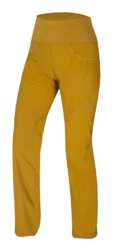Zlevněný Dámské lezecké kalhoty Ocún Noya Pants yellow dried tobaco XL