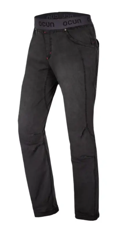 Pánské lezecké kalhoty Ocún Mánia Jeans Organic pants black S Pouze Dnes