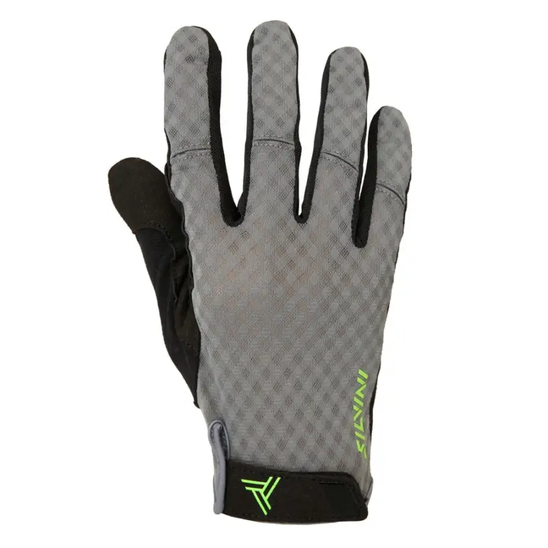 Cenově Výhodný Pánské cyklistické rukavice Silvini Gattolo grey-green XL
