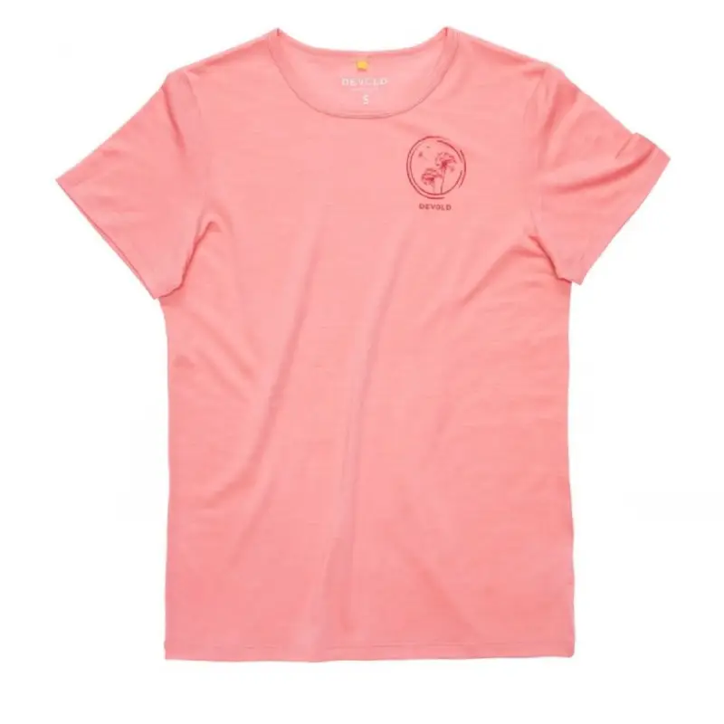 Dámské merino triko Devold Active "Spring" Tee WMN apricot M Akční Nabídka