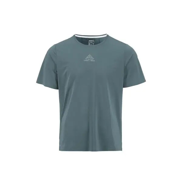 Pánské běžecké triko Craft Pro Trail SS 2 modrá Levný