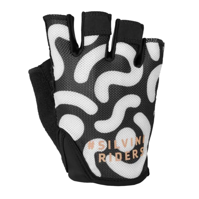 Rychlé Dodání Silvini unisex cyklistické rukavice UA2523 Varena black-ruby