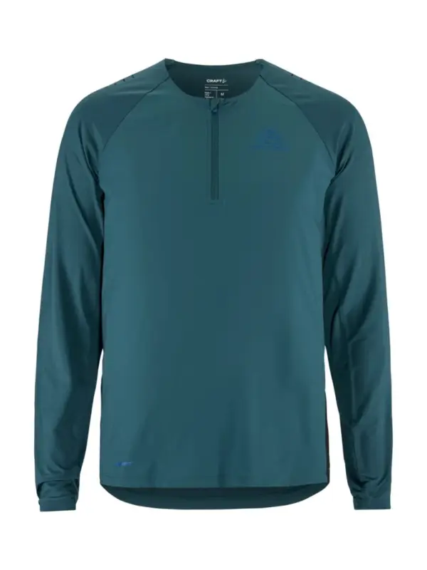 Pánské triko Craft PRO Trail Wind LS zelená Odeslání Ihned