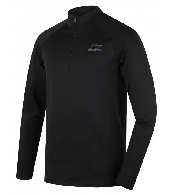 Pánské funkční triko Husky TROMI ZIP M black, velikost L Odeslání Ihned