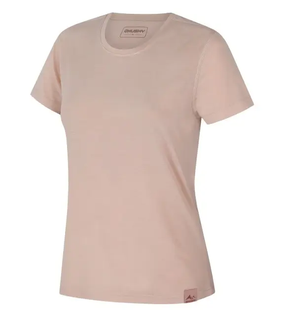 Sleva Dámské funkční triko Husky MERLA L light pink, velikost XL