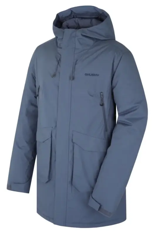 Pánská bunda Husky Narvik M faded blue M Hit Sezóny