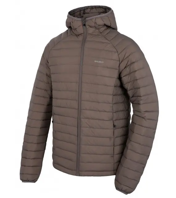 Pánská péřová bunda Husky DREESER M faded brown, velikost Akce