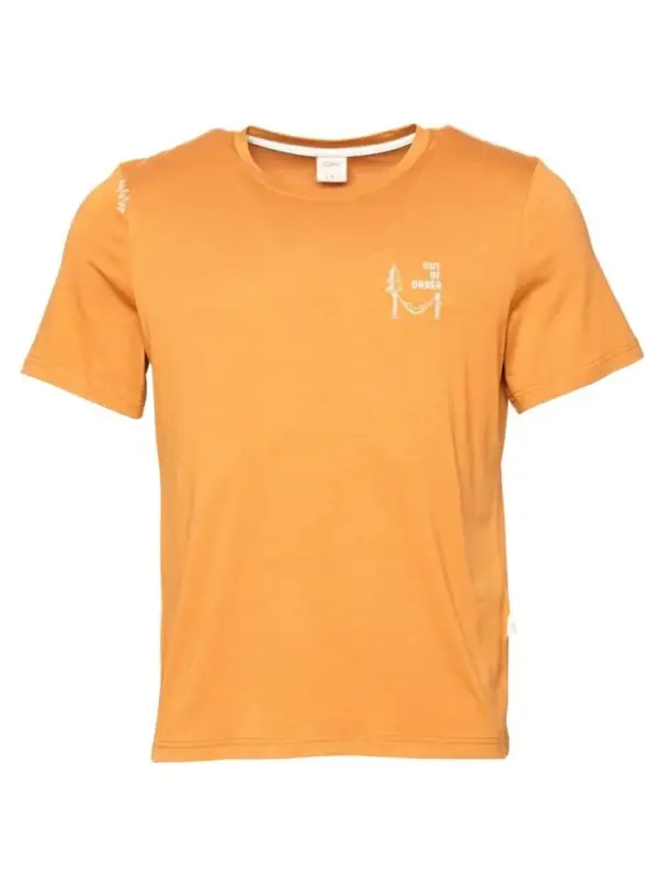 Zlevněný Tričko Chillaz Out Of Order orange brown