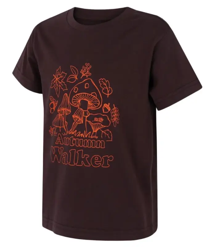 Omezená Nabídka Dětské tričko Husky Tee Mushroom K brown 152