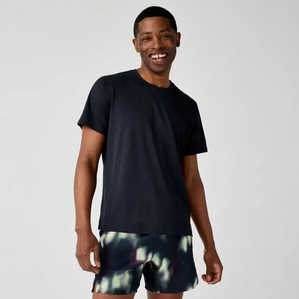 Sleva Pánské běžecké triko Brooks Dash Short Sleeve černá M