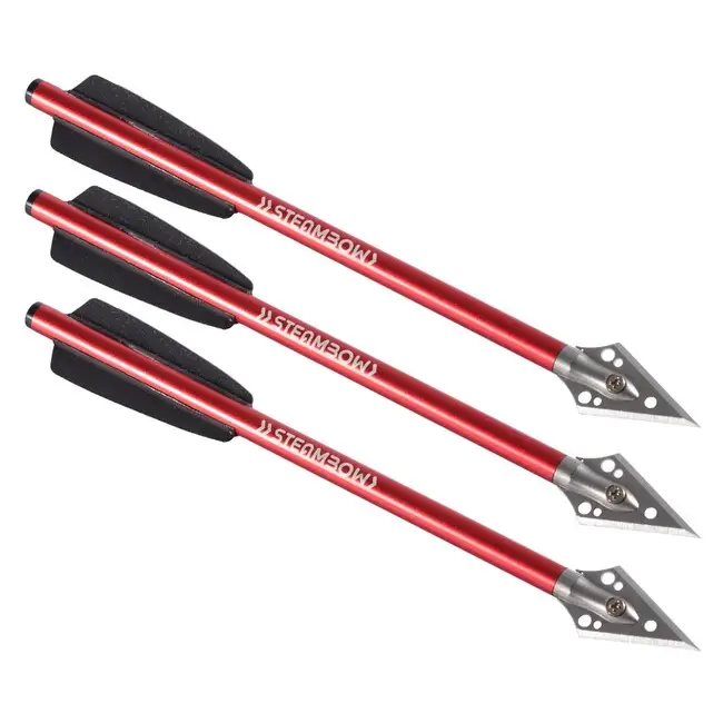 Šíp duralový, lovecký 6,3" Steambow AR-série, 3 ks set Super Cena