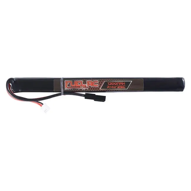 Značkový Airsoft baterie Fuel Li-Po Long Sticks 7,4 V / 1300 mAh 25C