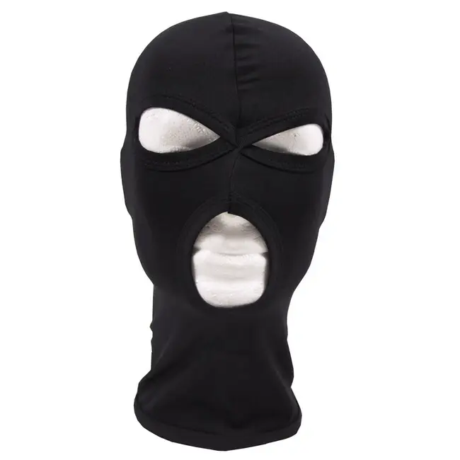 Kukla Balaclava MFH, 3-otvorová, černá Ihned K Objednání