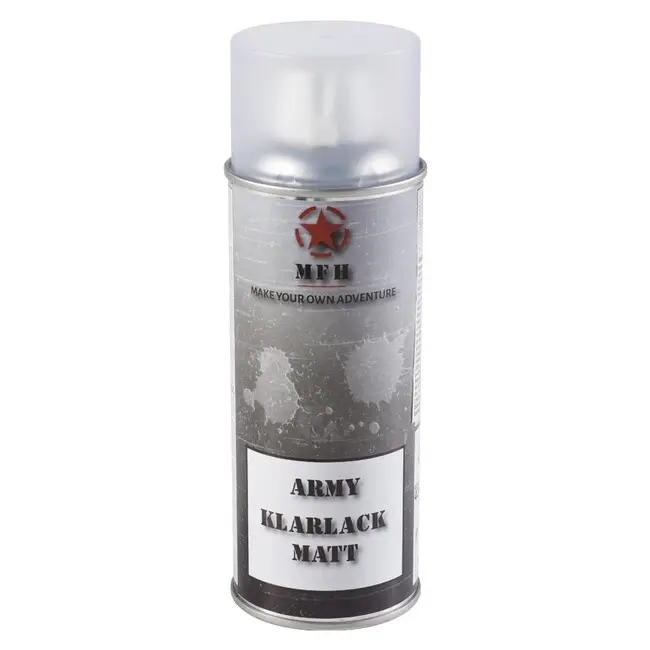 Bezbarvý lak ve spreji MFH 400 ml Ověřený